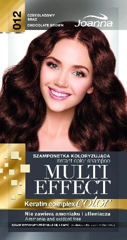 JOANNA MULTI Keratin Shampoo 12 Chocolate