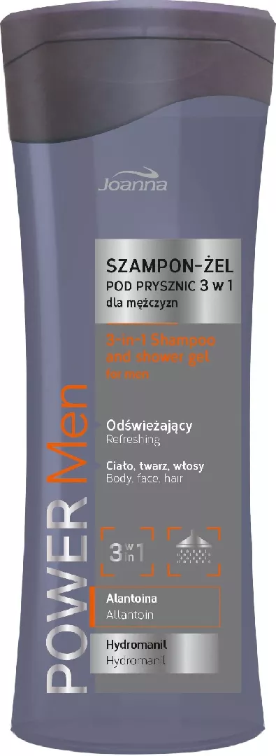 Joanna Power Men Shampoo-shower gel 3in1