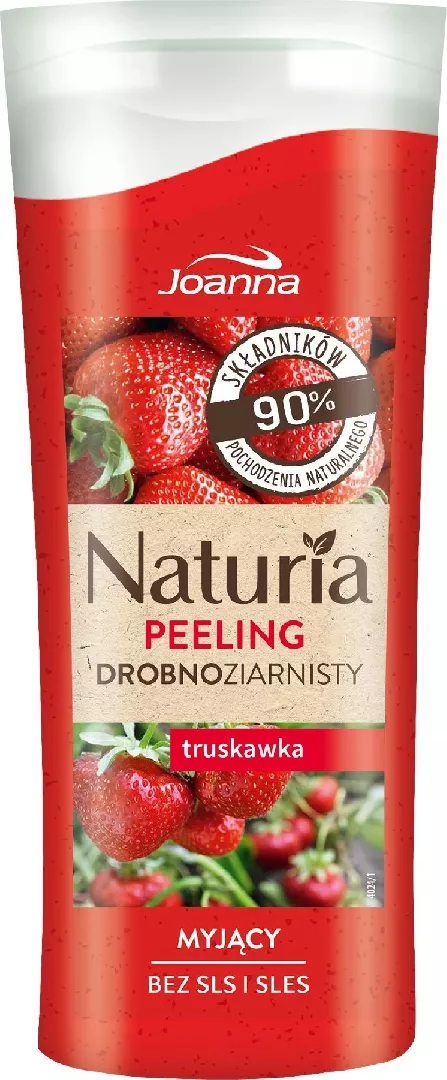 JOANNA_Naturia fine-grained washing body scrub Strawberry