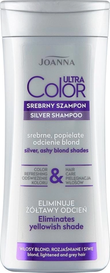 Joanna Ultra Color silver hair shampoo