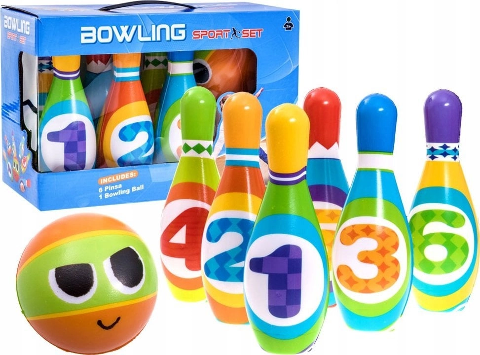 Jokomisiada Colorful safe BOWLING for children