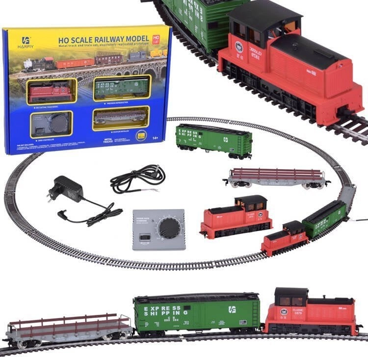 Jokomisiada Electric train classic locomotive with