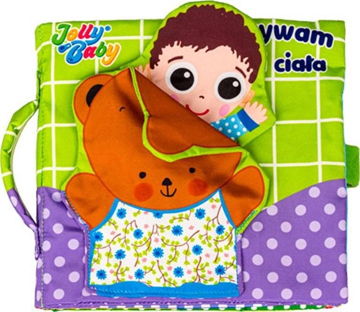 Jolly Baby Książeczka Odkrywam części ciała