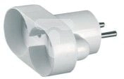 Jonex Rozgałeźnik wtyczkowy 2x2P biały R-260