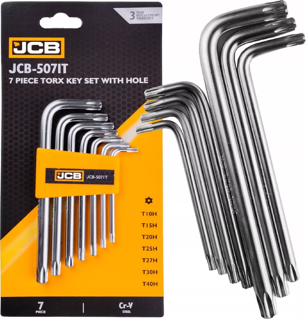 Jonnesway JCB TORX 7 pcs. T10-T40