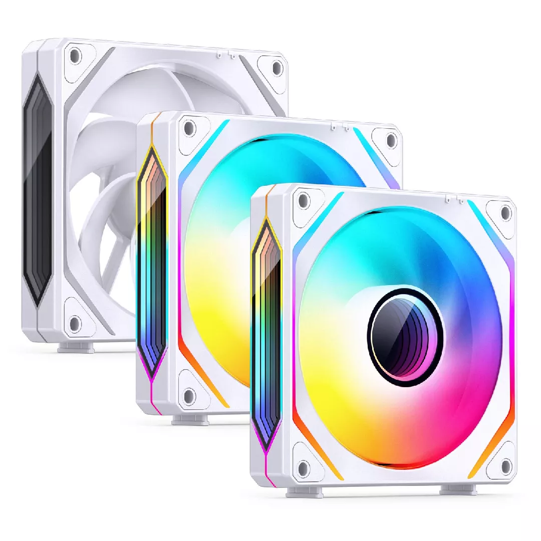 Jonsbo ZL-120WR PWM ARGB fans pack