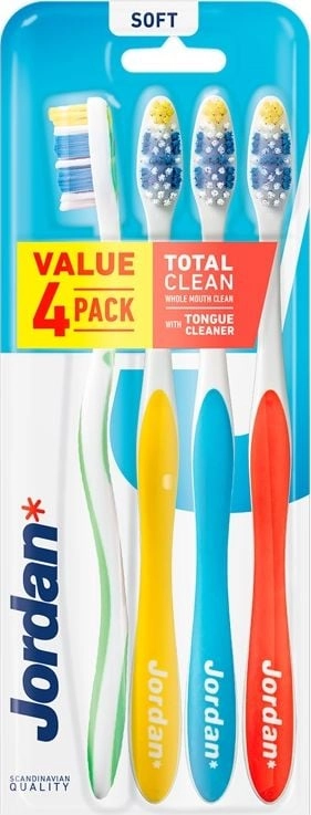 Jordan Total Clean toothbrush soft 4