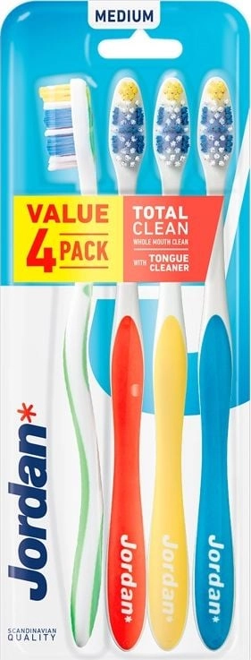 Jordan Total Clean toothbrush medium 4