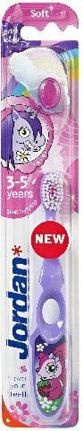 Jordan Toothbrush for children Step by
