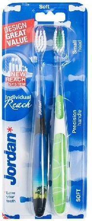 Jordan DUO Individual Reach Soft toothbrush