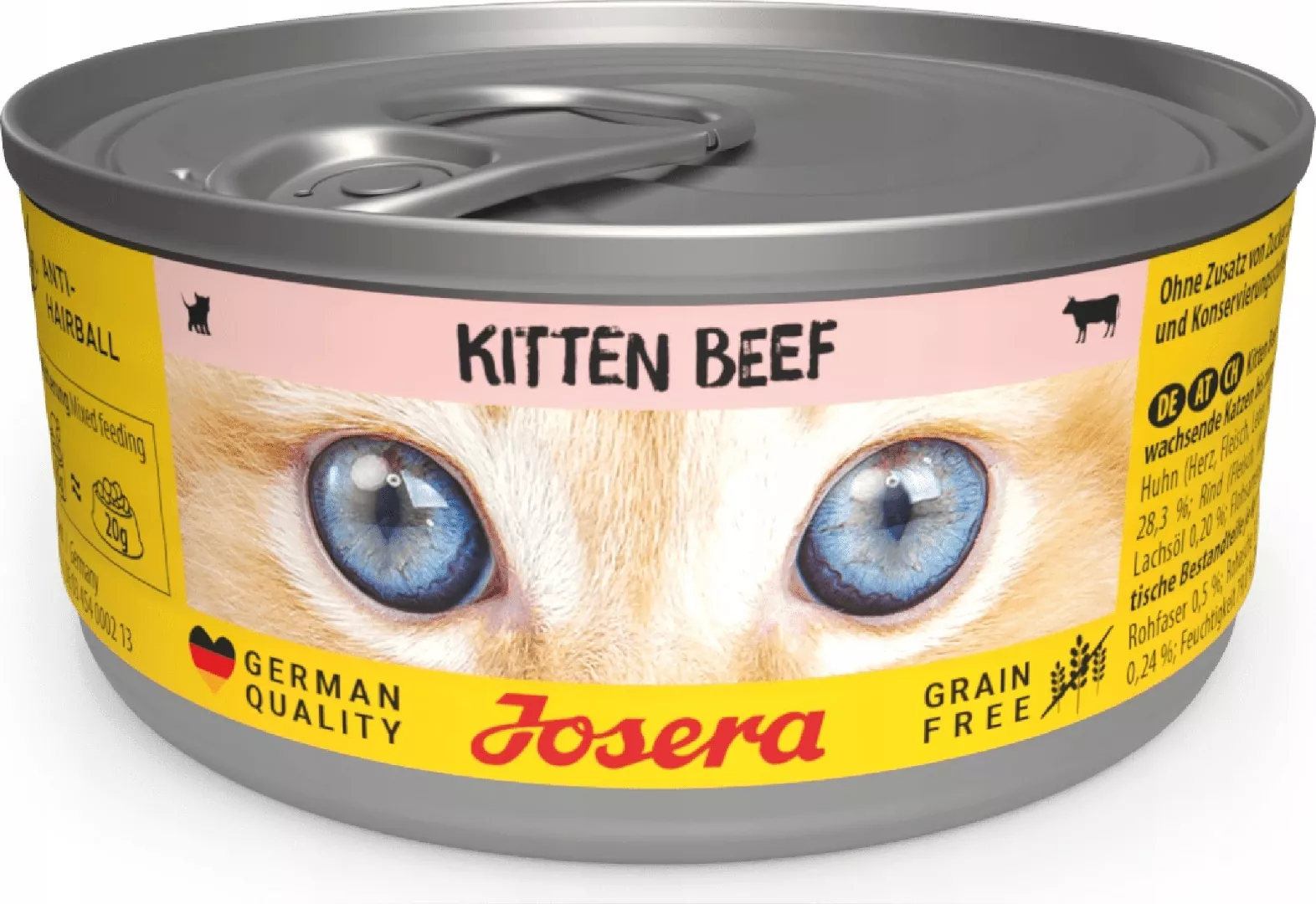 Josera Kitten wołowina 85g 30003357 Ber4551