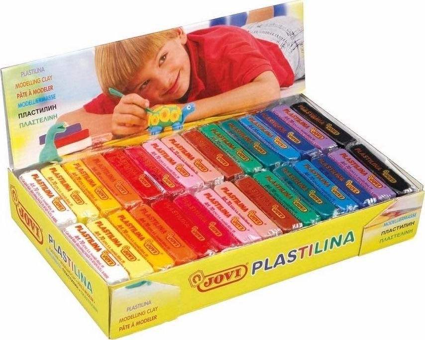 Jovi Plasticine 15 colors 30x50g JOVI