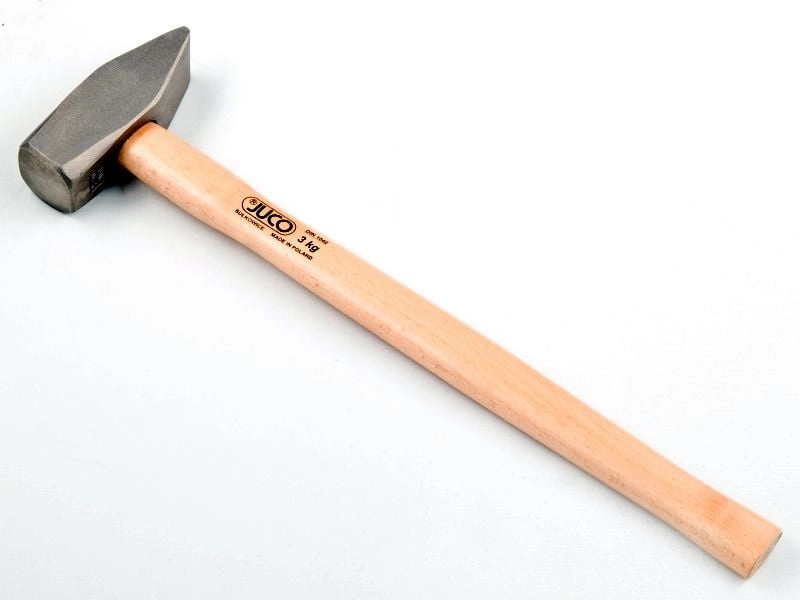 Juco Locksmith`s hammer with wooden handle