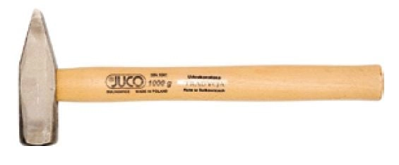 Juco Locksmith`s hammer  wooden handle  700g
