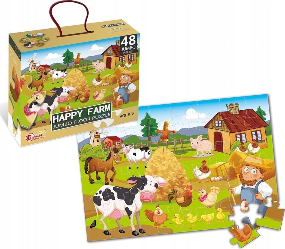Jumbo Puzzle 48 Jumbo farma 640634