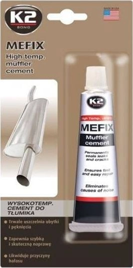 K2 HIGH TEMPERATURE CEMENT FOR EXHAUST