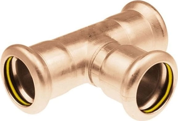 Copper Gas tee - 15 (S)KAN-THERM
