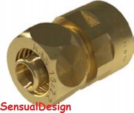 GW UltraLine twisted brass connector -