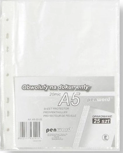 Dust jacket A5 20 mic 25