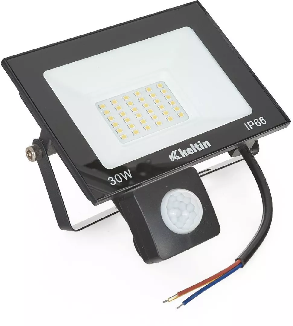 30W LED floodlight with motion sensor
