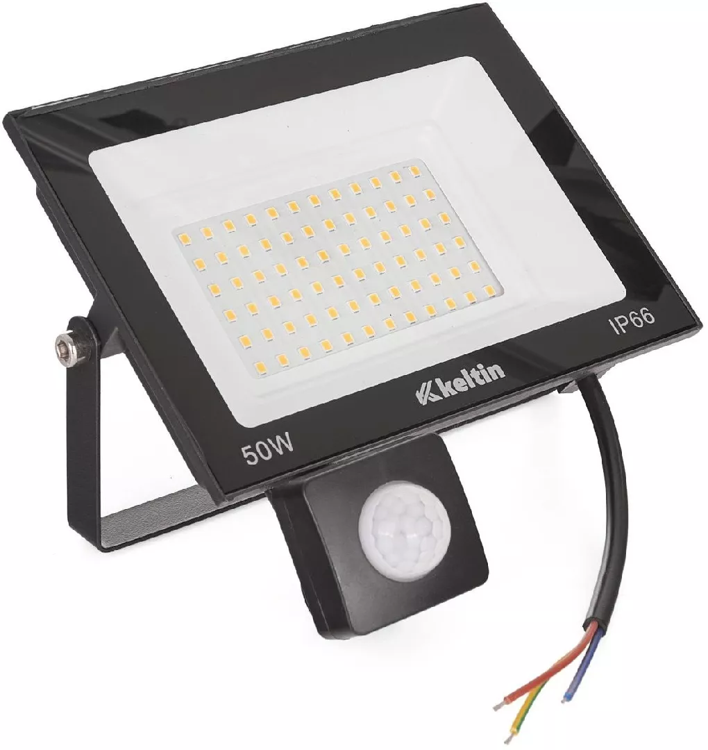 50W LED floodlight with motion sensor