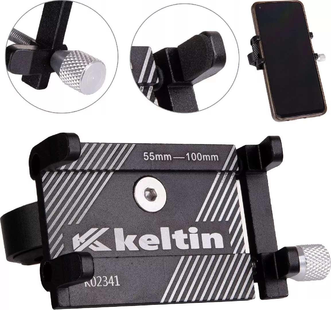 KELTIN Aluminum G-81 bicycle phone holder