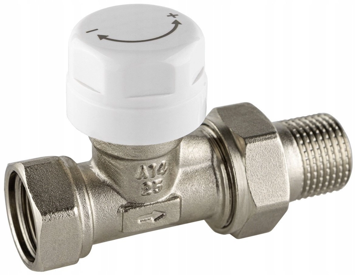 KFA thermostatic radiator valve  straight 752-040-07