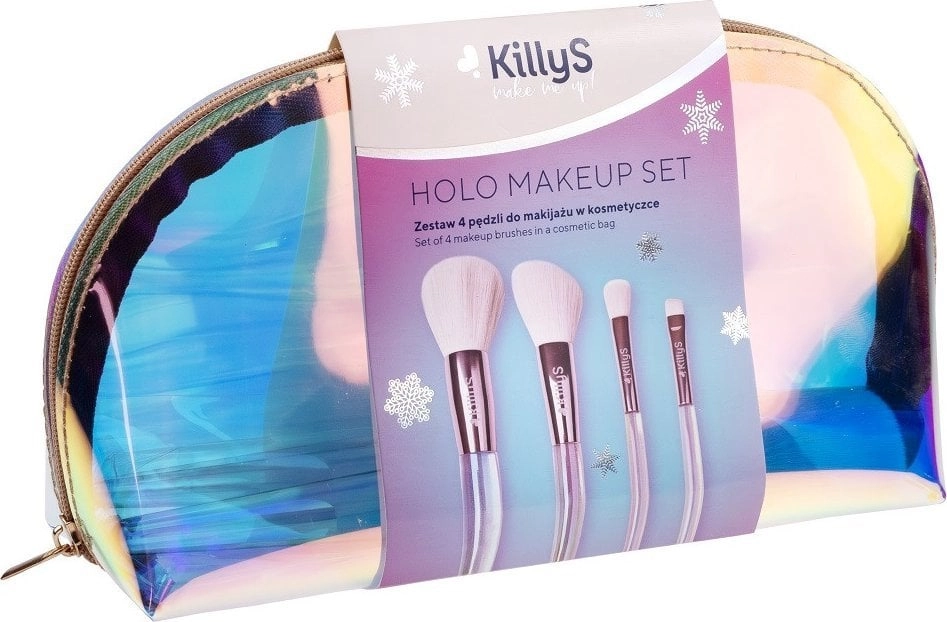 KILLYS_SET Holo set of makeup brushes