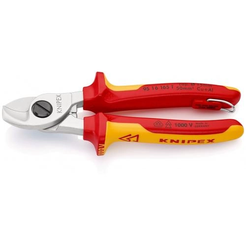 Knipex VDE cable shears 165mm with
