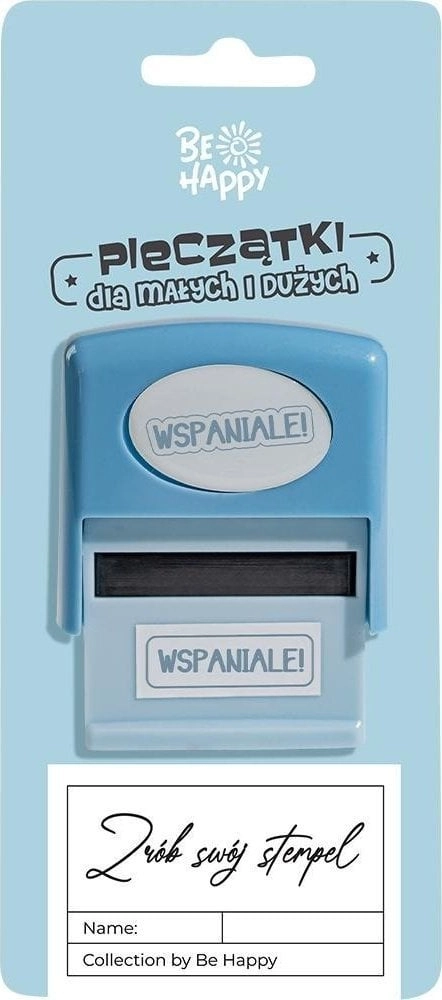 Stamp for children with the words