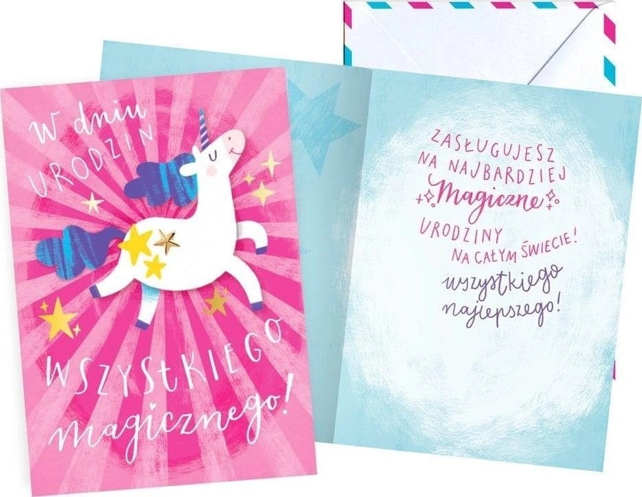 B6 Unicorn Birthday pass 5901924491231