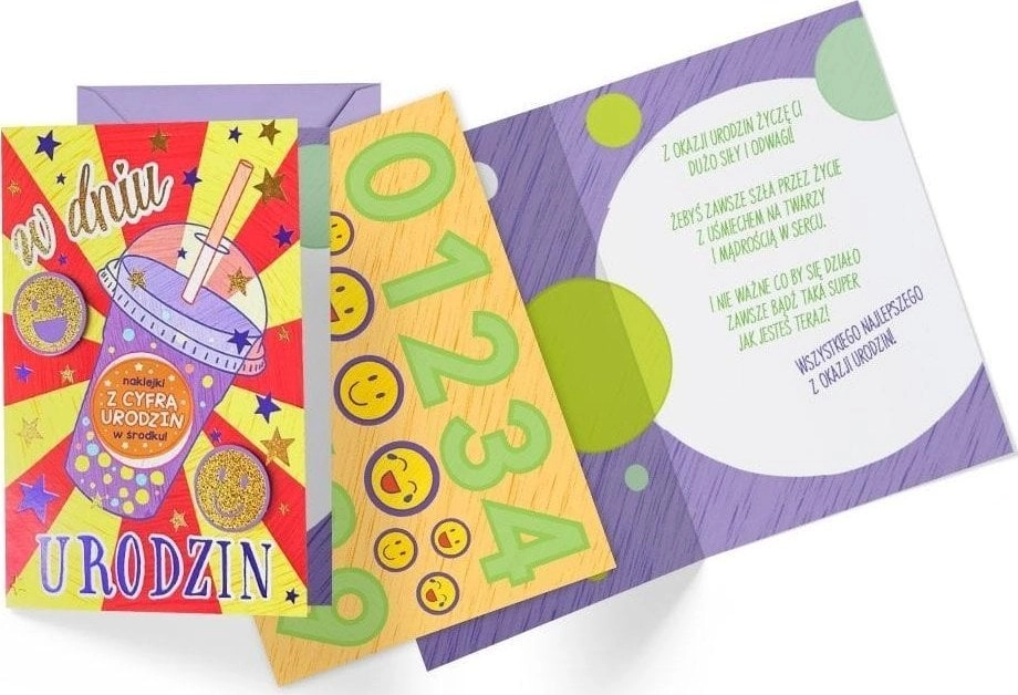 DK-1135 YOUTH BIRTHDAY TICKET INTERCHANGEABLE NUMBERS