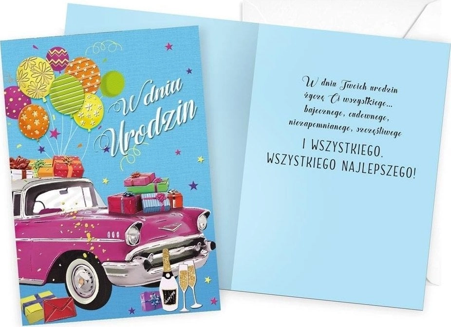 Karnet B6 Urodziny 5901924497776