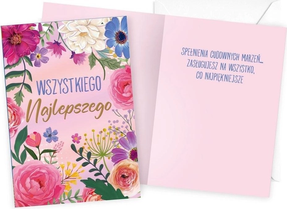 PASS DK-1155 HAPPY BIRTHDAY FLOWERS (