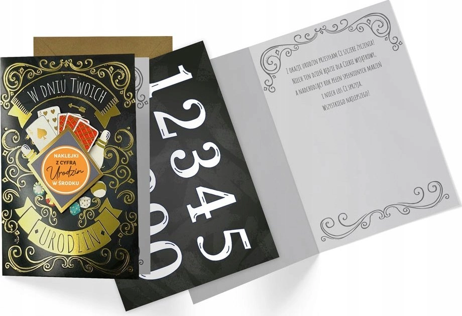 DK-1158 MEN`S BIRTHDAY PASS INTERCHANGEABLE NUMBERS