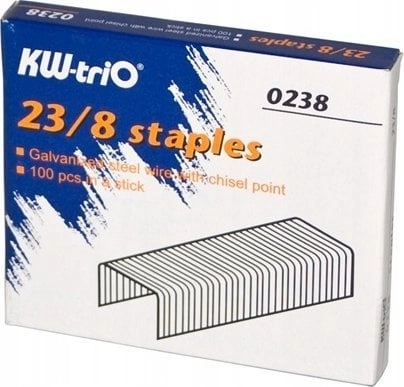 KW-TRIO Zszywki KW-triO 23/8 0238 30
