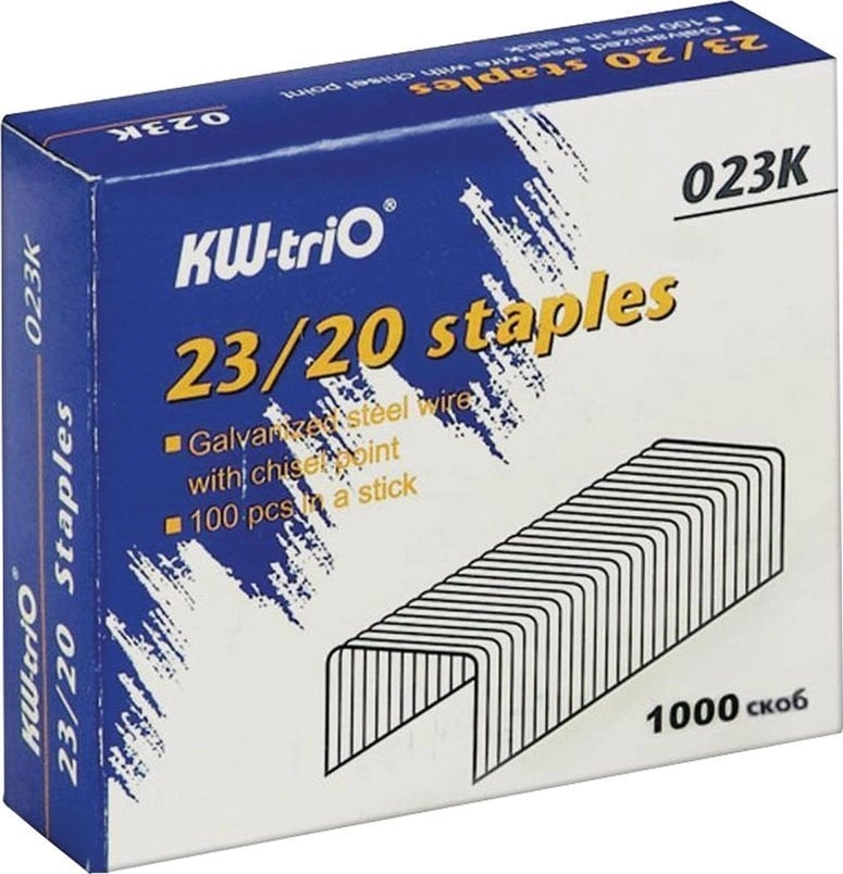 KW-TRIO Zszywki KW-triO 23/20 023K 140