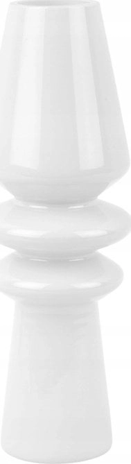Handmade glass vase  CONE  Ø 9