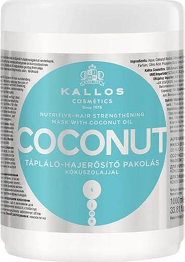 Kallos Coconut Nutritive-Hair Strengthening Hair mask