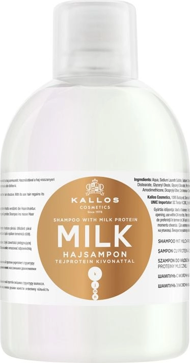 Kallos Milk Shampoo 1000 ml 5998889511654