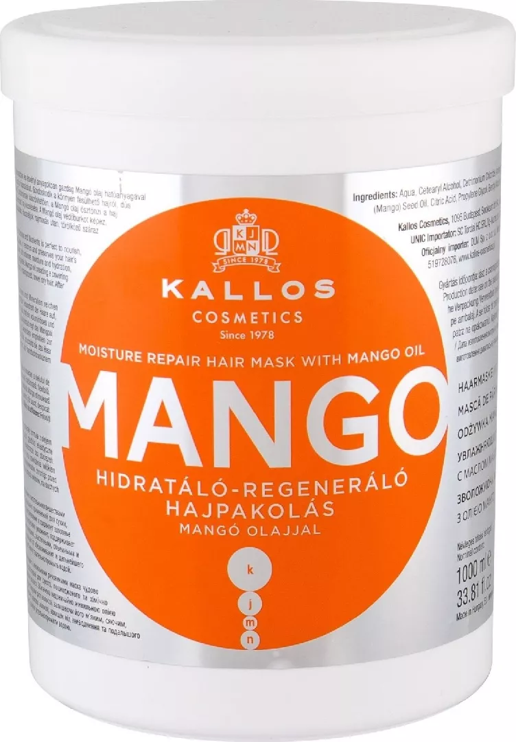 Kallos Mango Moisture Repair Hair Mask