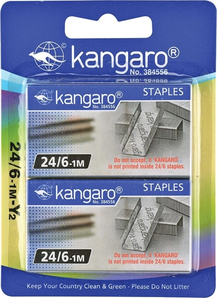 Kangaro Zszywki KANGARO No. 24/6 2x1000