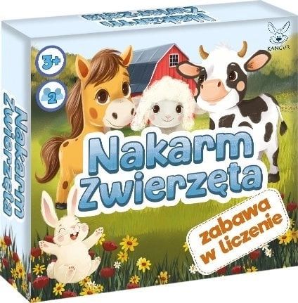 Kangaroo Game Feed the Animals Counting