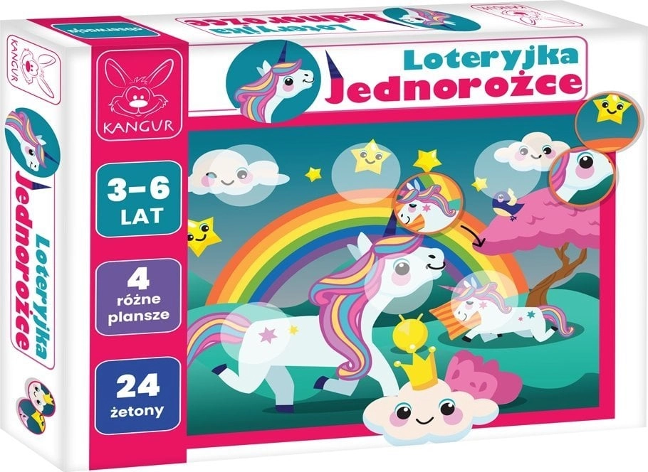 Kangaroo Lotteryjka. Unicorns game Kangaroo 5905723440933