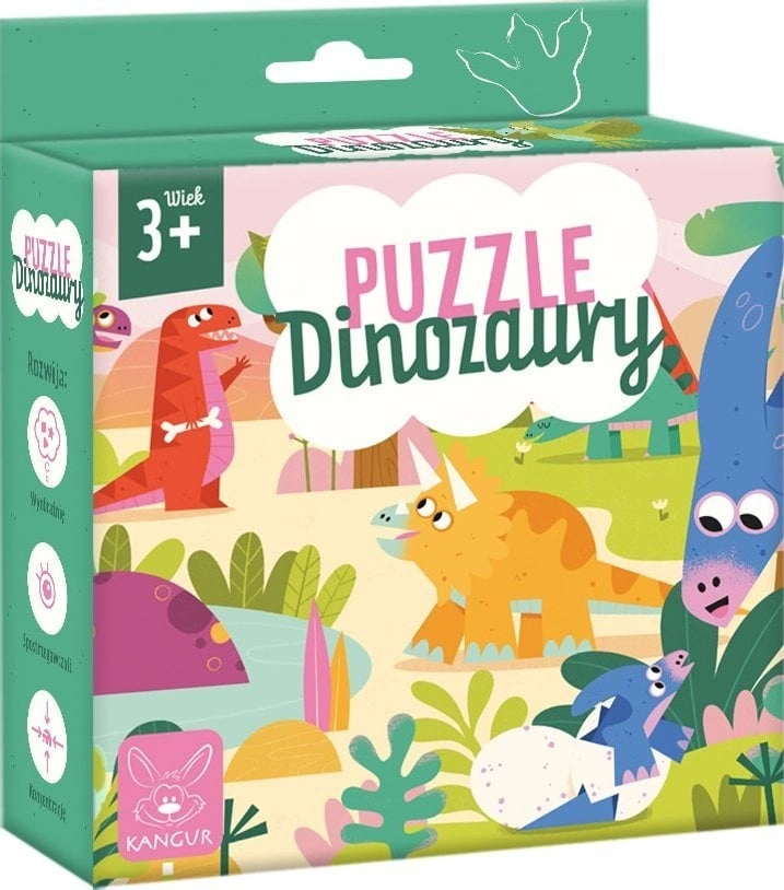 Kangaroo Puzzle Dinosaurs 3+ 41701 5905723441701