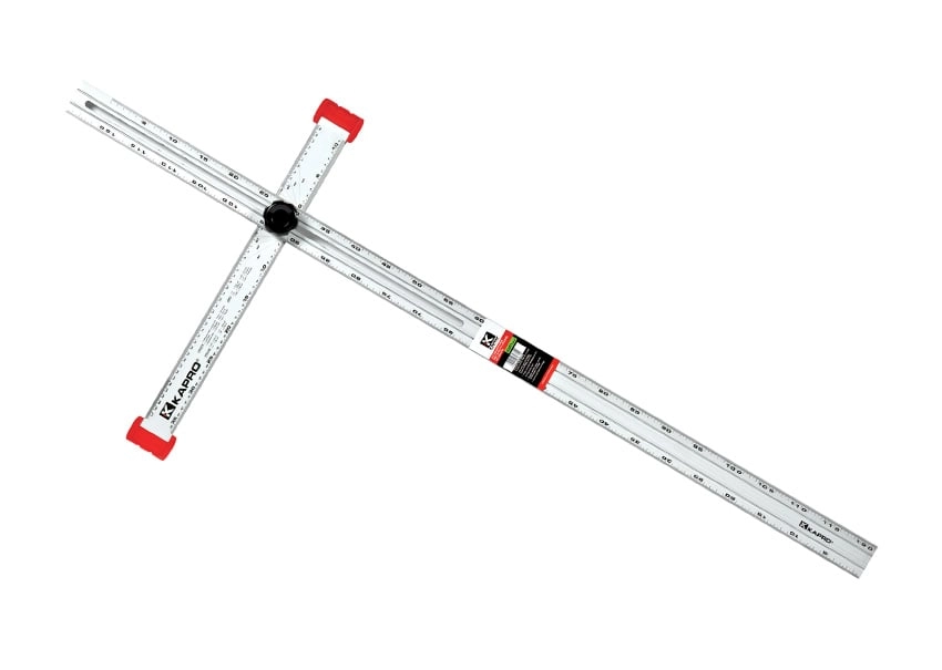 Lineāls T formas regulējams 120 cm