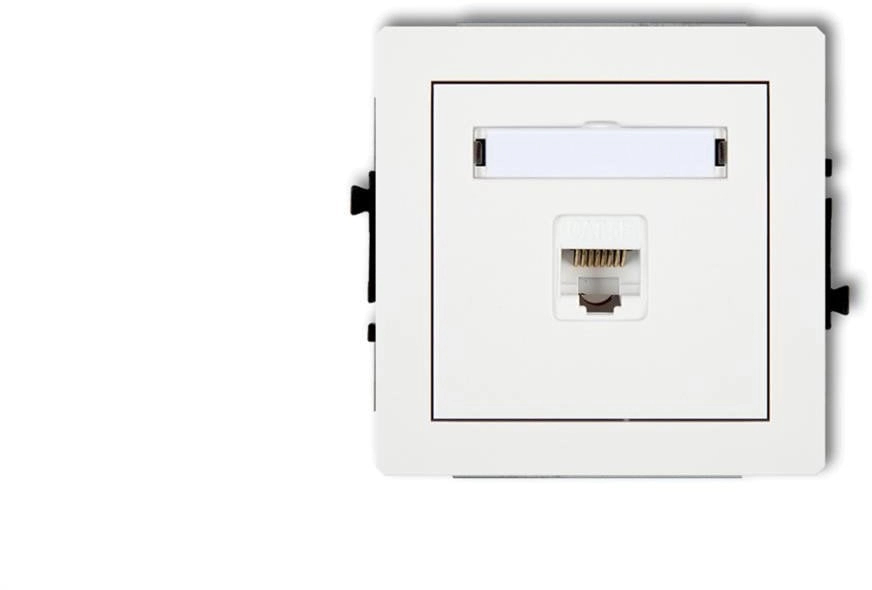 DECO Mechanizm gniazda komputerowego pojedynczego 1xRJ45