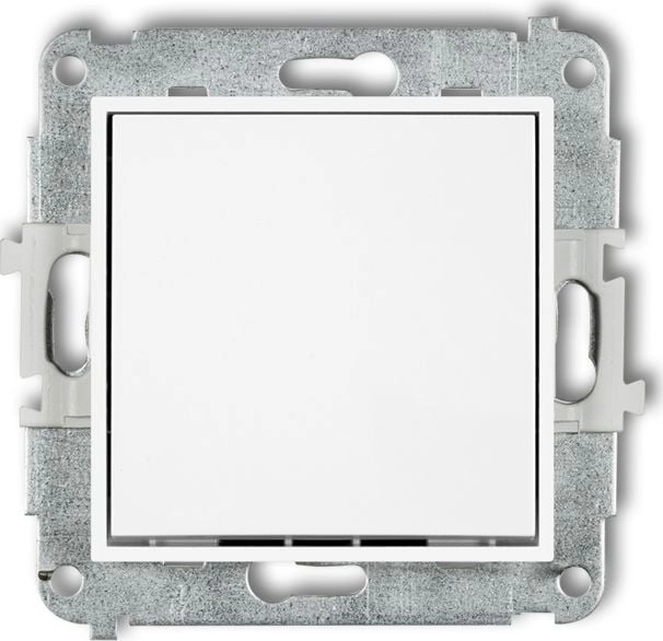 Karlik Mini Łącznik jednobiegunowy biały (MWP-1)