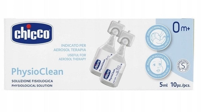 CHICCO-101710501-ISOTONENIC SALINE SOLUTION 5ML A 12PCS