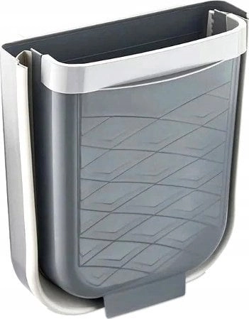 FOLDABLE HANGING BUCKET 6 LT. GRAY